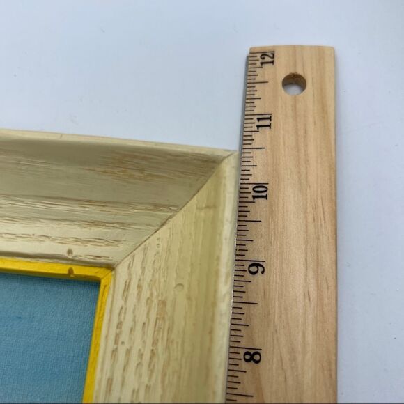 Spring Summer Season Art Painting Hillside Hobbiest piece Country Side framed - Picture 6 of 8